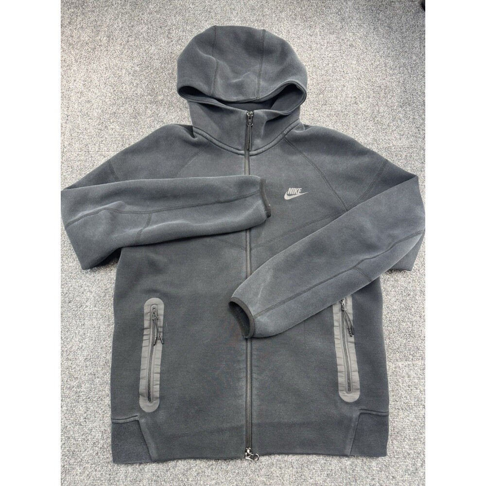 Nike Tech Fleece Windrunner Full Zip Hoodie Black Mens M FB7921-010